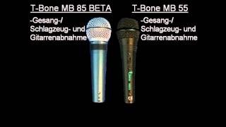 Video thumbnail for t.bone MB 55 vs. t.bone MB 85 Beta by HellundLaut