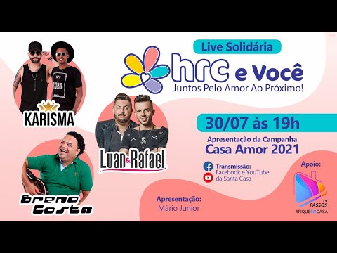 Live de Lançamento da 4• Edição da Campanha Casa Amor