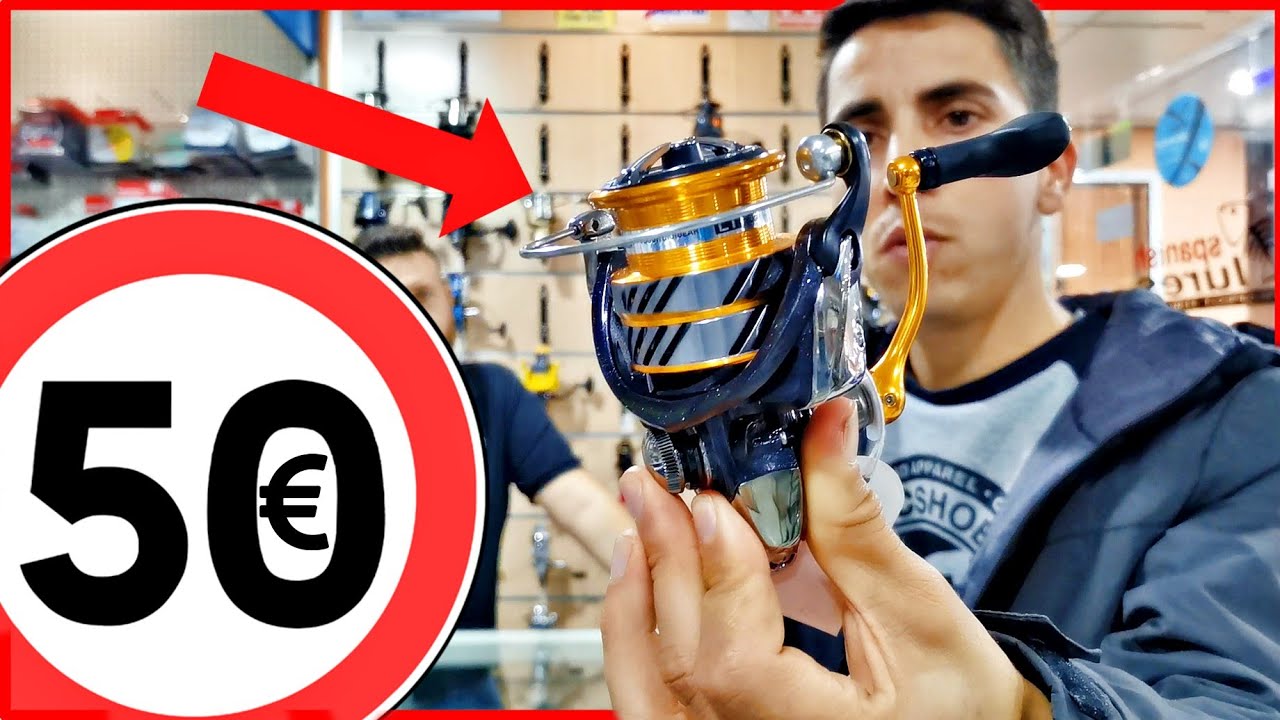 ¿Qué comprar PARA PESCAR  [Presupuesto 50 EUROS] REGALA PESCA!