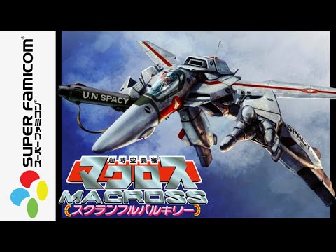 [Longplay] SFC - Choujikuu Yousai Macross: Scrambled Valkyrie (4K, 60FPS)