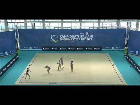 Italy Senior Group 5 balls 2021 exhibition during campionati italiani assoluti