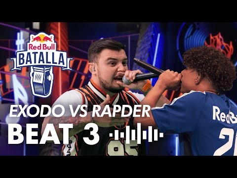 ÉXODO LIRICAL vs RAPDER | BEAT 3:  BEAT 100 de DJ SONICKO