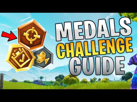 HOW to Earn Survival, Combat, or Scavenger Gold Medals? Fortnite Week 9 Midas Challenges Guide