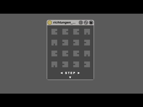 RICHTUNGEN -- a directional approach towards counterpoint