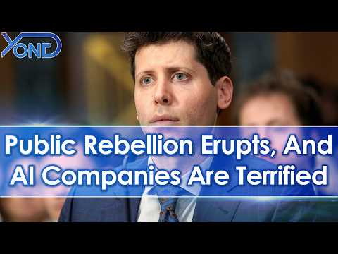 Public Rebellion Erupts And AI Companies Are Terrified...