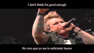 Papa Roach - Falling Apart [Lyrics - Sub Español] Live At Graspop 2015
