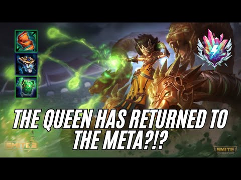 THE QUEEN HAS RETURNED TO THE META?!? - Scylla Support Deity Smite 2 Ranked Gameplay