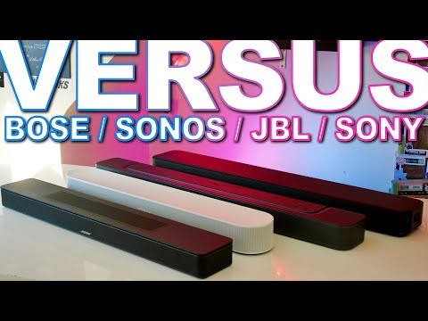 Mid Sized Soundbars Compared 2025 - Bose Smart Soundbar Vs Sonos Beam 2 Vs JBL Bar 300 Vs Sony S2000