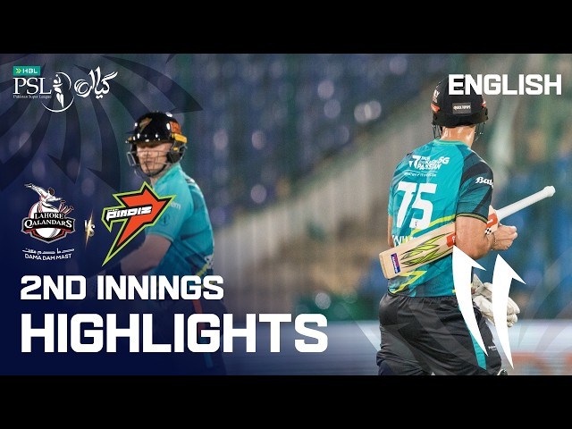 2nd Innings Highlights | Lahore Qalandars vs Rawalpindiz | English | Match 27 | HBL PSL 11 | MZB1K