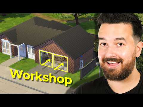 I built my Dream Workshop in The Sims (May Kit Review)