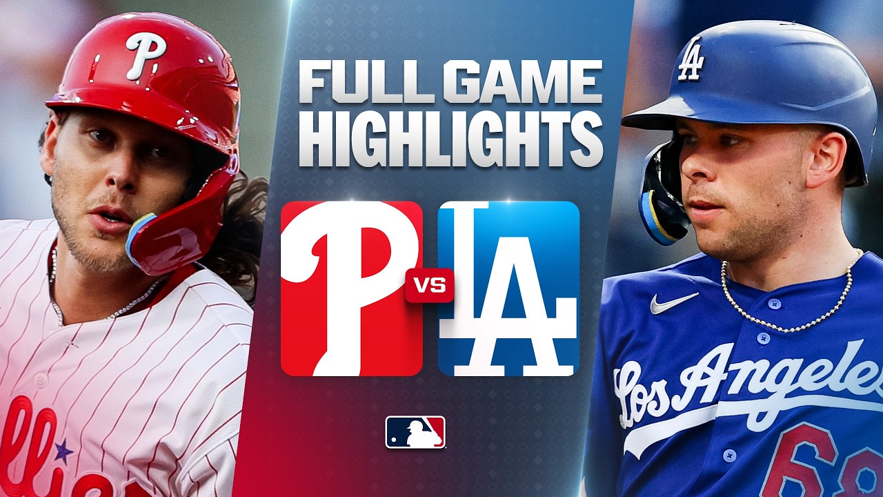 DODGERS vs. PHILLIES: Official Full Game Highlights (July 22) | 2026 MLB Season