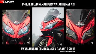 Download lagu #124 INSTALLING A NINJA 250 FI LED PROJECTOR LAMP | WHAT'S THE DIFFERENCE WITH HID? DON'T CHOOSE ... mp3