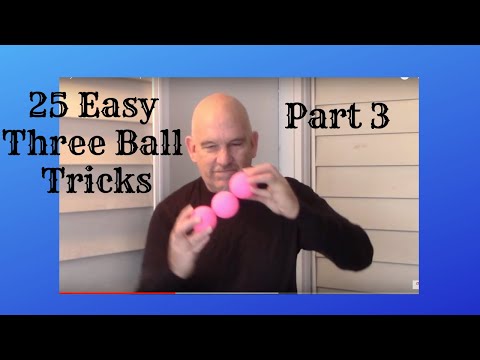 25 Easy Three Ball Tricks / Learn to juggle different patterns and tricks with 3 balls