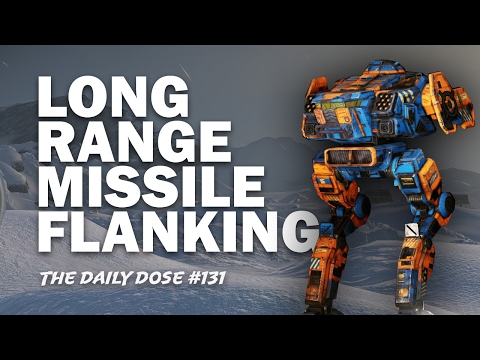 Flanking with LRMs in the Cicada X-5 - Mechwarrior Online - The Daily Dose #131