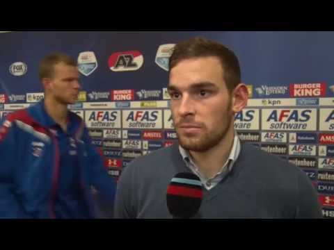 Reactie Janssen na AZ - sc Heerenveen