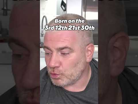 People born 3rd, 12th, 21st, 30th have this superpower - GG33