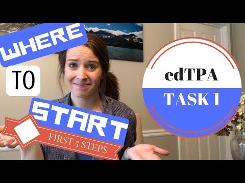 Edtpa Sample Task 1
