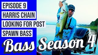 Bass Season 4 Harris Chain Episode 9 Looking for Post Spawn Bass