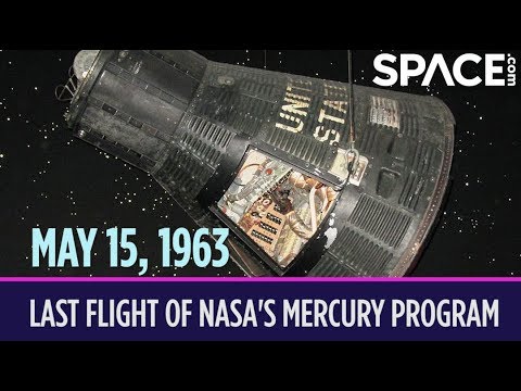 OTD in Space – May 15: Last Flight of NASA's Mercury Program