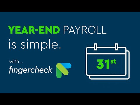 Fingercheck Payroll video/presentation/materials