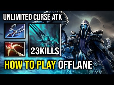 How to Offlane Carry Abaddon in 7.33 with Unlimited Curse Silence Late Game Carry Dota 2