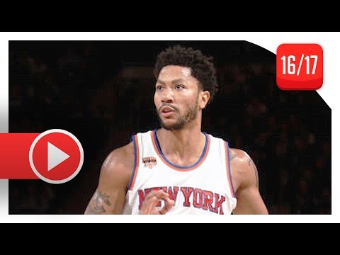 Derrick Rose Full Highlights vs Pistons (2017.03.27) - 27 Pts, 6 Ast, SICK Shooting!