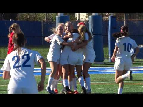 Julia Eichenbaum hits from 20 yards out to give Shore 2 1 lead