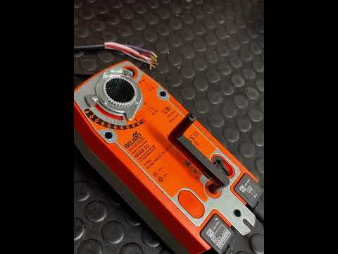 Belimo Spring Return Actuator installed on Regent Ball Valve