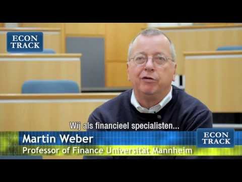 Econtrack - Martin  Weber over beleggen