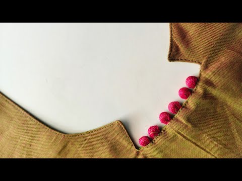 kurti neck design cutting and stitching with potli design | churidar neck designs for beginners