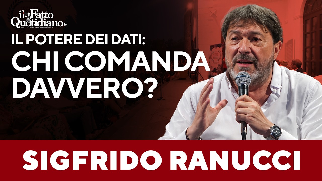 Ranucci: “Siamo già dentro una democrazia della sorveglianza”