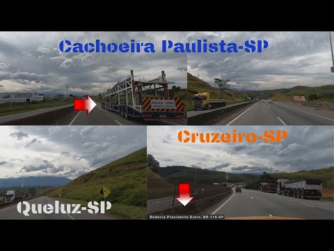 Cachoeira Paulista, Cruzeiro e Queluz-SP. Gravado em 28/05/2025.