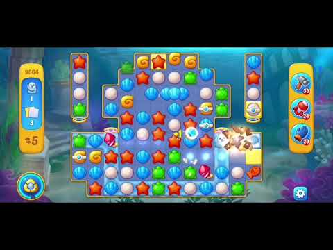 Fishdom 9664 Hard Level - NO 💣🧨💥