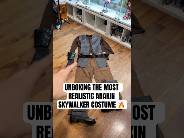 Vídeo relacionado con Taeyue Anakin Skywalker Cinturón Cintura Bolsillo Caballero Cosplay Disfraz Accesorios Halloween Carnaval Fiesta Trajes Set Adultos S