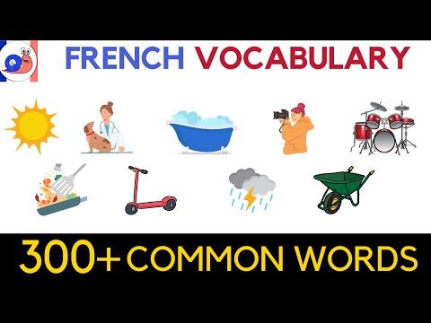 Learn 300+ words in French with pictures [Useful Vocabulary]