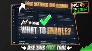 Best Hone.gg Settings - Boost FPS, Reduce Lag & Improve Gaming Perform