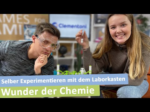 Chemiebaukasten für Kinder - Experimentieren mit dem Galileo Labor von Clementoni! 🎇