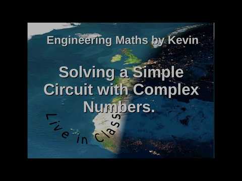 Using Complex Numbers to Find the Impedance of a Circuit
