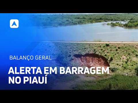 Barragem em Coronel José Dias entra em alerta e famílias são retiradas