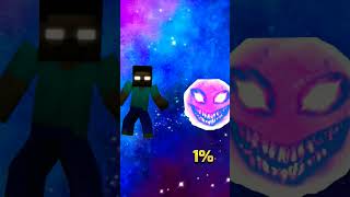 Herobrine vs lunar moon &amp; lunar red sun😈😈