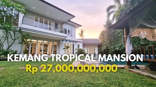 Download lagu RUMAH MEWAH DI KEMANG, HALAMAN LUAS BANGET, DESAIN MINIMALIS TROPICAL mp3
