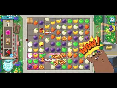 위 베어 베어스 더 퍼즐 for Kakao 시즌2 Level 1443 공략