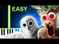 99 Nights The Band Diamonds EASY Piano Tutorial