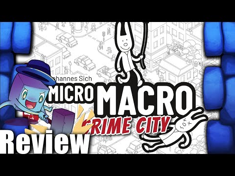 MicroMacro: Crime City Review - with Tom Vasel