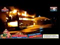 Gulbarga A Private Bus Caught Fire A Moving Bus On National Highway At Dhumamsoor Humnabad Tq Dist