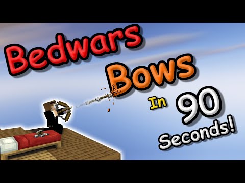 Blown Away Strats - How to PVP with the BOW in 90 Seconds! | Minecraft Bedwars