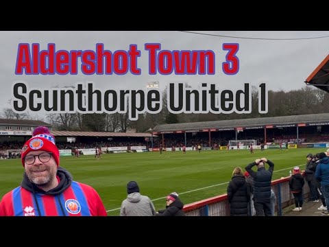 Aldershot Town 3-1 Scunthorpe United