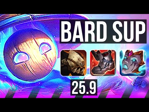 BARD & Caitlyn vs RUMBLE & Sivir (SUP) | EUW Diamond | 25.9