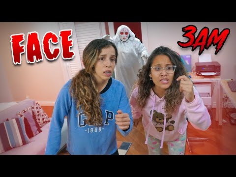FACE APPEARED AT 3 AM AND TERRIFIED US! - VERY TENSE!