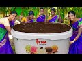 BIG CHOCOLATE ICE CREAM RECIPE Homemade Ice Cream Making Village Style